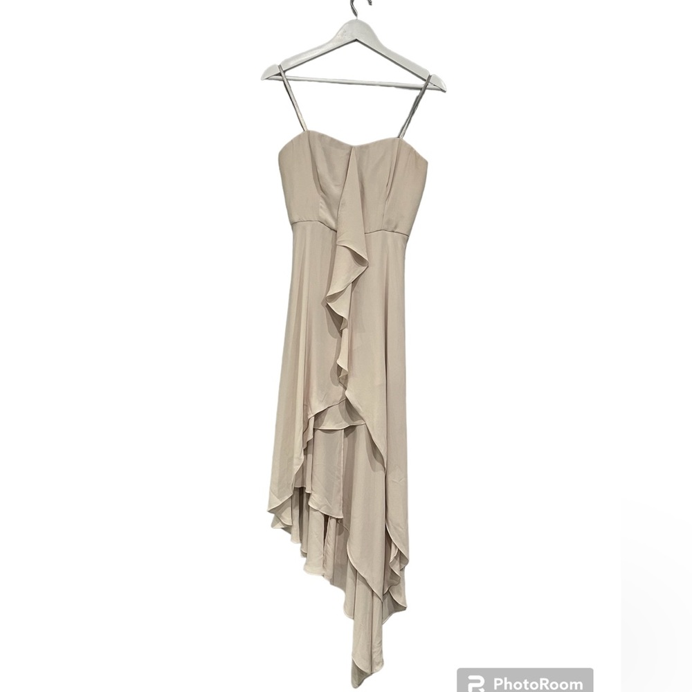 BCBGMAXAZRIA‎ runway serafina strapless dress in gleam